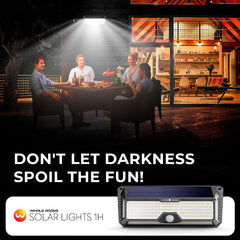 Solar LED Lights 1H 298 Pack of 2