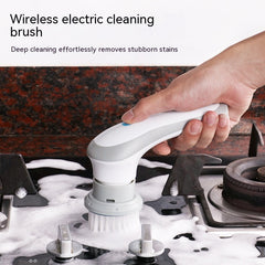 Cordless Electric Cleaning Brush 4 in 1 Spinning Scrubbing Cordless