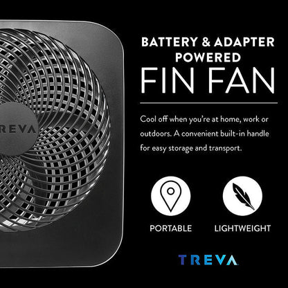 10"FIN Portable Rechargeable Fan