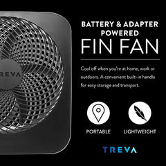 10"FIN Portable Rechargeable Fan