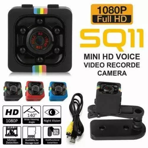 SQ11 Mini Camera Night Vision Motion Detection - Webcam